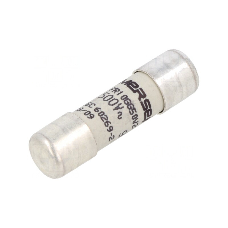 Siguranță gG 2A 500VAC 250VDC 10x38mm | Electronic-mag.ro | Componente Electronice
