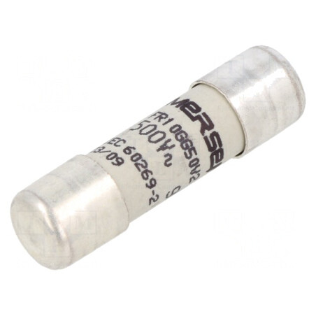 Siguranță gG 2A 500VAC 250VDC 10x38mm | Electronic-mag.ro | Componente Electronice