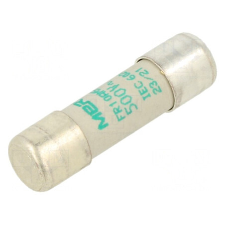 Siguranță întârziată 16A 500VAC 10x38mm | Electronic-mag.ro | Componente Electronice