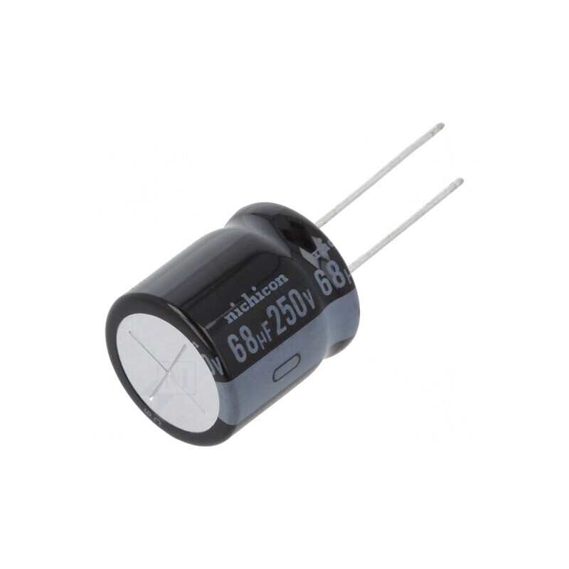 Condensator Electrolitic THT 68uF 250V 18x20mm | Electronic-mag.ro | Componente Electronice