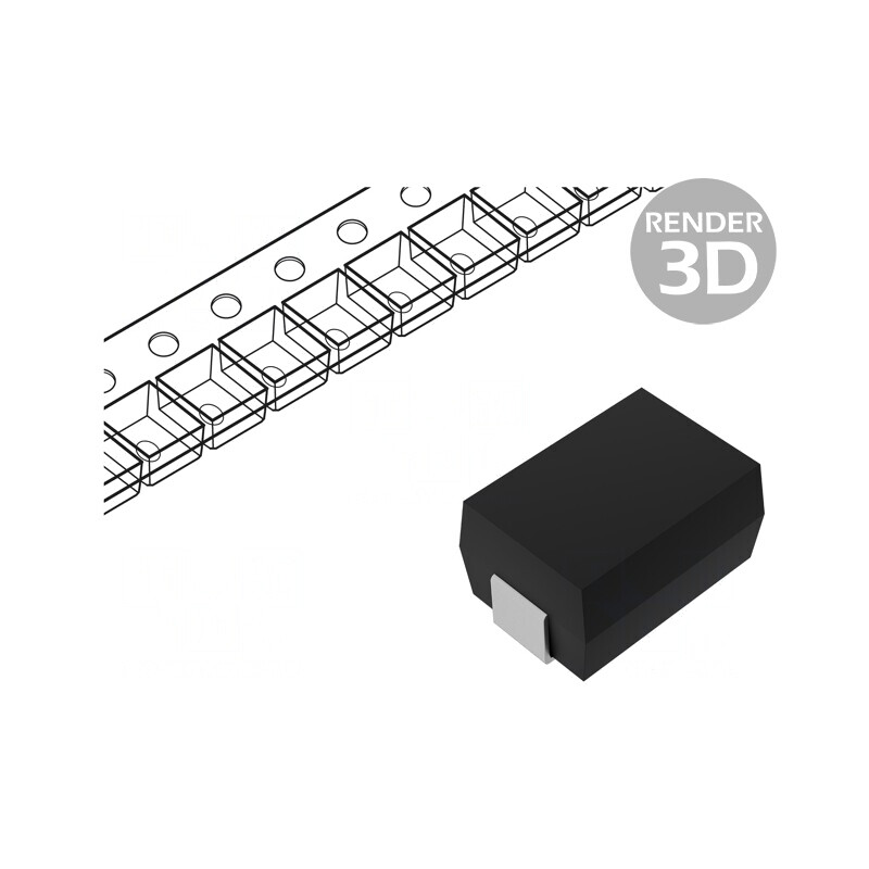 Varistor SMD 420VAC 560VDC 1.2kA 748V | Electronic-mag.ro | Componente Electronice