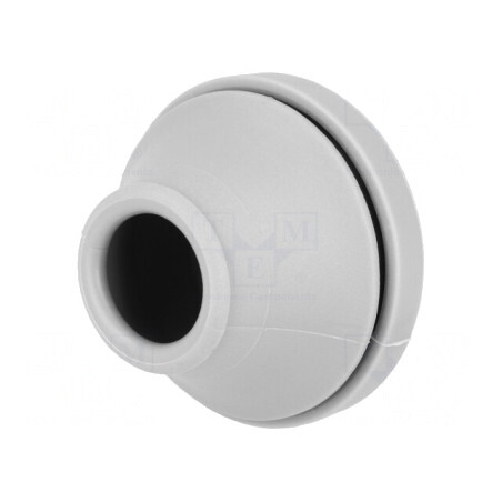 Manşon Elastomer Termoplastic TPE Gri 38mm IP67 | Electronic-mag.ro | Componente Electronice