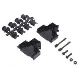 Carcasă pentru Conectori D-Sub 15pin și HD 26pin | Electronic-mag.ro | Componente Electronice