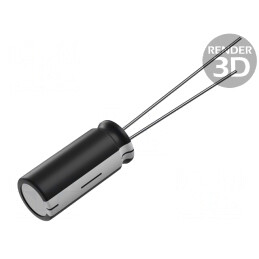 Condensator Electrolitic THT 220uF 400VDC 22x45mm | Electronic-mag.ro | Componente Electronice
