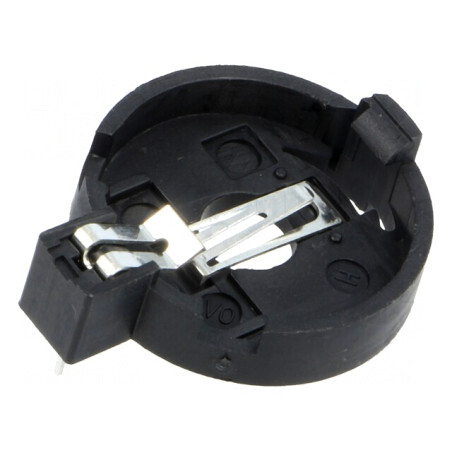 Soclu Baterie BR/CR/DL 2025/2032 1 Bat 7.1mm | Electronic-mag.ro | Componente Electronice