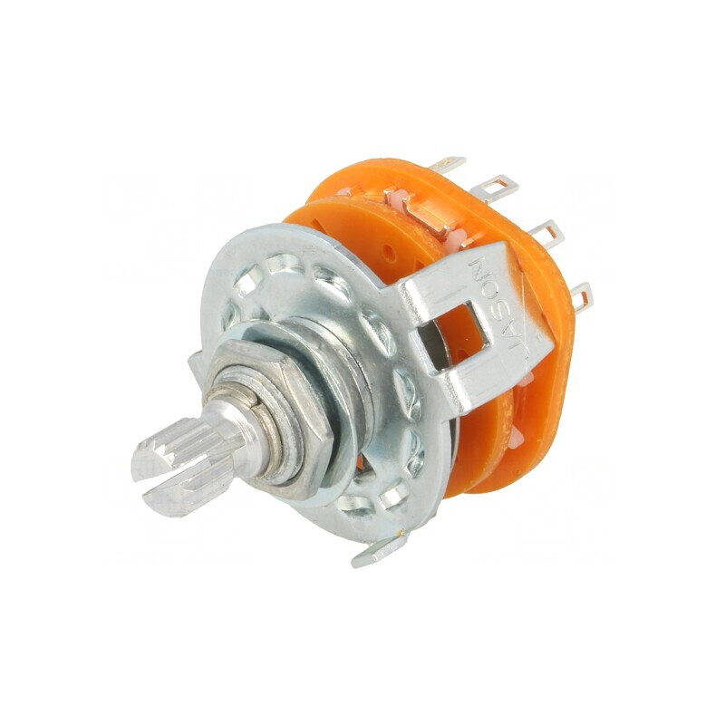 Comutator Rotativ 30° 6 Pozitii 0,3A 125VAC | Electronic-mag.ro | Componente Electronice Comutator Rotativ 30° 6 Pozitii 0,3A 125VAC | Electronic-mag.ro | Componente Electronice