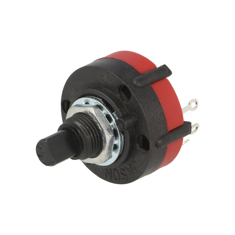 Comutator Rotativ 3 Poziții 0.3A 125VAC 1 Secțiune 30° | Electronic-mag.ro | Componente Electronice