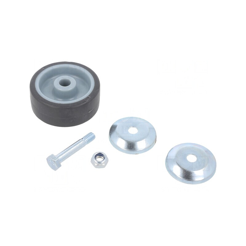 Roată de Transport 50mm 40kg Guma Duritate 75 Shore | Electronic-mag.ro | Componente Electronice Roată de Transport 50mm 40kg Guma Duritate 75 Shore | Electronic-mag.ro | Componente Electronice