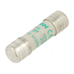 Siguranță AM Întârziere 20A 500V 10x38mm | Electronic-mag.ro | Componente Electronice