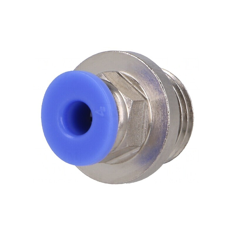 Racord Push-In Simplu Alamă Nichelată 15bar BLUELINE | Electronic-mag.ro | Componente Electronice Racord Push-In Simplu Alamă Nichelată 15bar BLUELINE | Electronic-mag.ro | Componente Electronice
