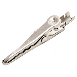 Bornă crocodil 5A max.6,1mm | Electronic-mag.ro | Componente Electronice