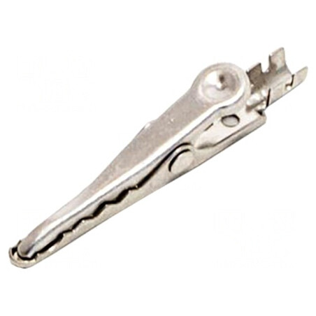 Bornă crocodil 5A max.6,1mm | Electronic-mag.ro | Componente Electronice