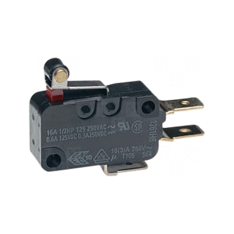 Microîntrerupător SNAP ACTION SPDT 16A 250VAC 10A 30VDC IP40 | Electronic-mag.ro | Componente Electronice