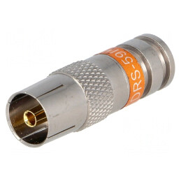 Mufă Coaxială 9,5mm Mamă RG59 Crimpare | Electronic-mag.ro | Componente Electronice