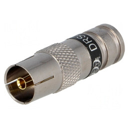 Mufă Coaxială 9,5mm RG6 Crimpare Mamă | Electronic-mag.ro | Componente Electronice