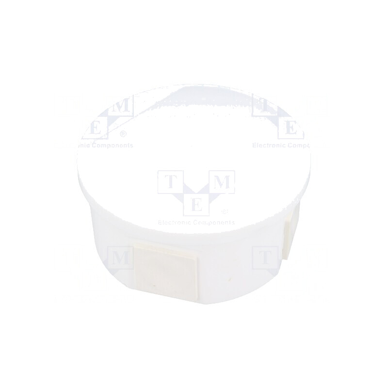 Carcasă cutie conexiuni Ø 84mm Z 40mm polistiren IP44 | Electronic-mag.ro | Componente Electronice