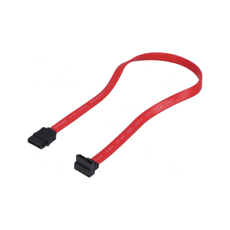 Cablu SATA unghi L 0,35m | Electronic-mag.ro | Componente Electronice