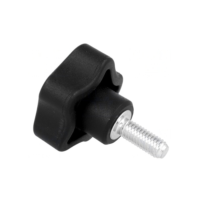 Buton de reglare negru 32mm M6 | Electronic-mag.ro | Componente Electronice Buton de reglare negru 32mm M6 | Electronic-mag.ro | Componente Electronice