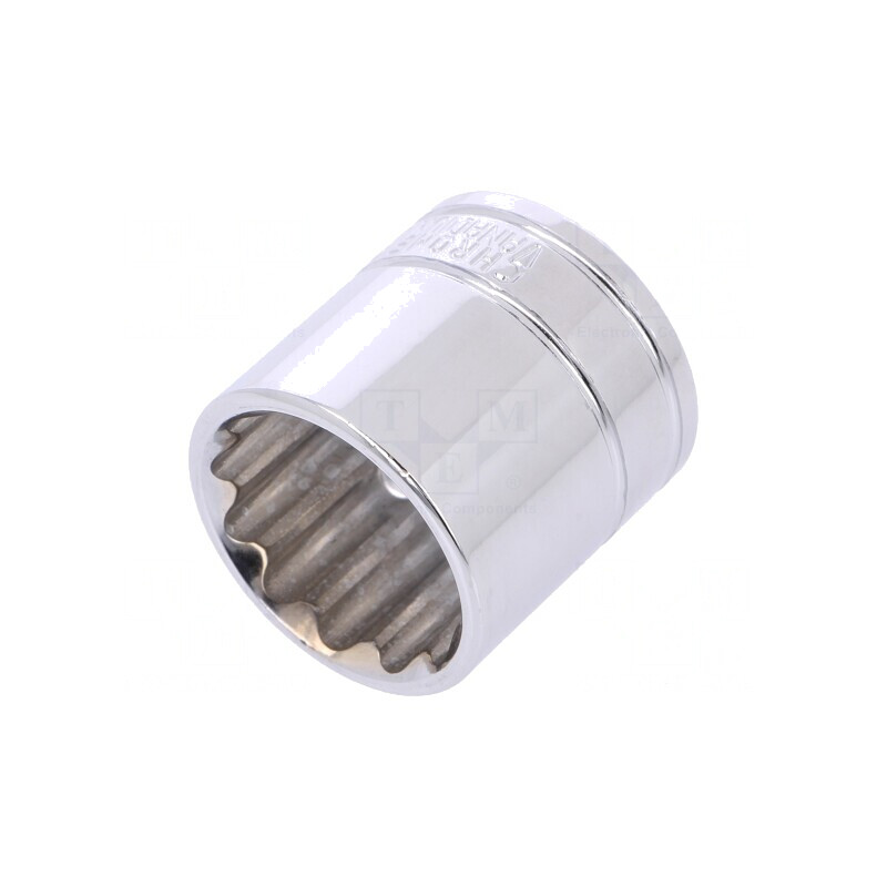 Cheie Tubulară 12-Puncte 23mm Oțel Crom-Vanadium 3/8 | Electronic-mag.ro | Componente Electronice