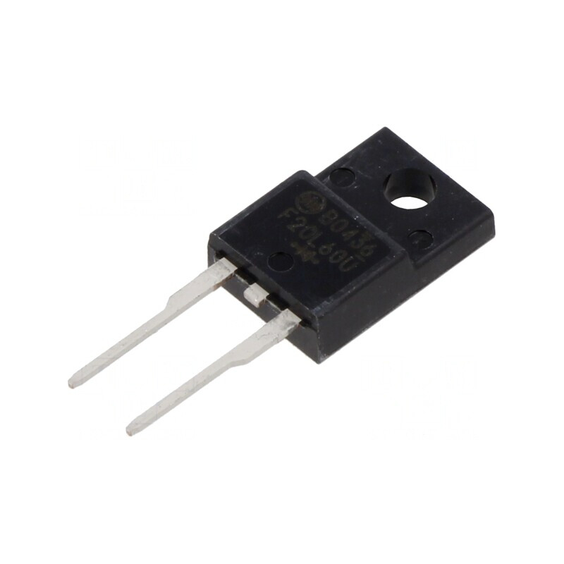 Diodă redresoare THT 600V 20A 35ns FTO220 | Electronic-mag.ro | Componente Electronice