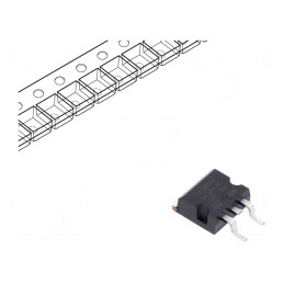 Tranzistor N-MOSFET 500V 6.3A 125W D2PAK