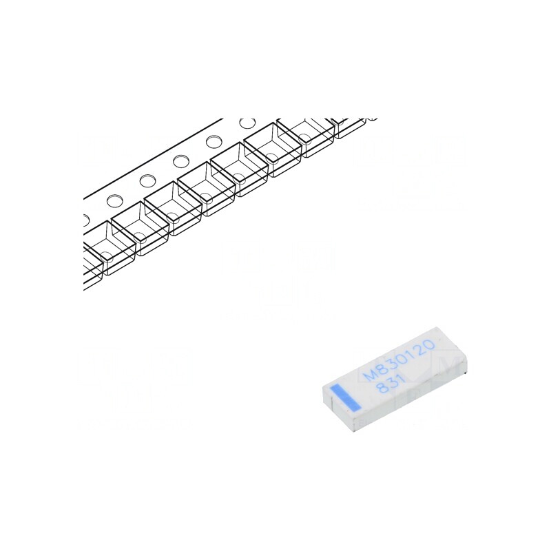 Antenă BEIDOU Galileo GNSS GPS 1.92dBi SMD 8x3x1.33mm | Electronic-mag.ro | Componente Electronice