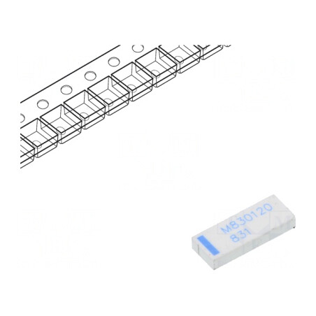 Antenă BEIDOU Galileo GNSS GPS 1.92dBi SMD 8x3x1.33mm | Electronic-mag.ro | Componente Electronice