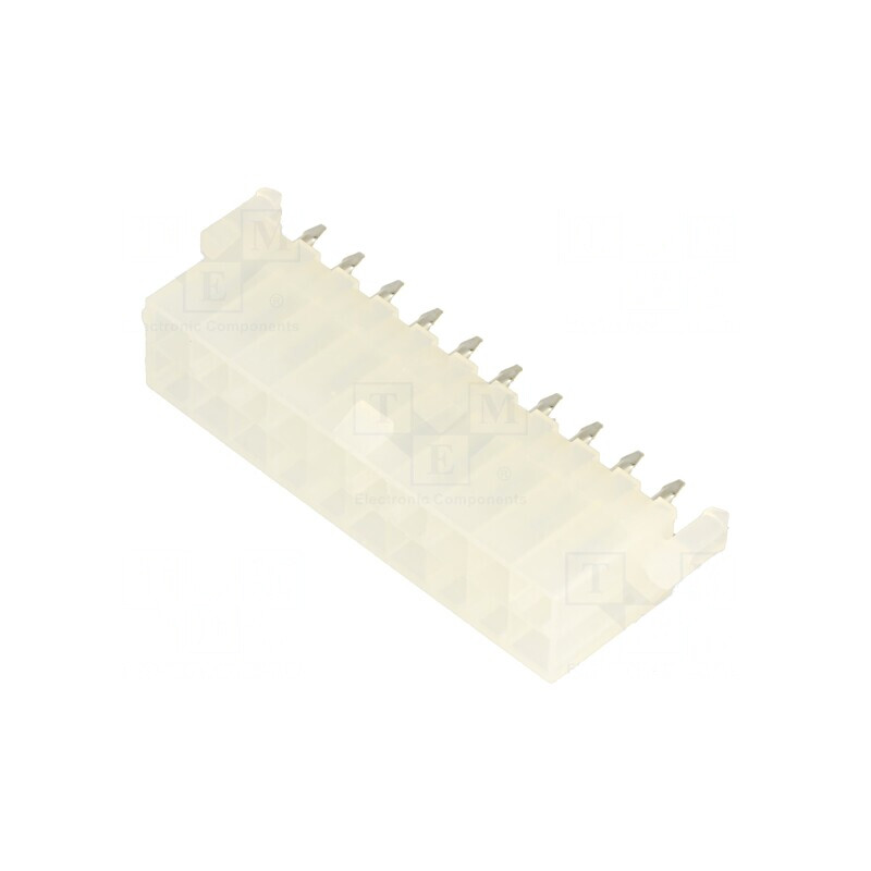 Soclu cablu-placă tată Mini-Fit Jr 4,2mm 20 pini drept 9A | Electronic-mag.ro | Componente Electronice
