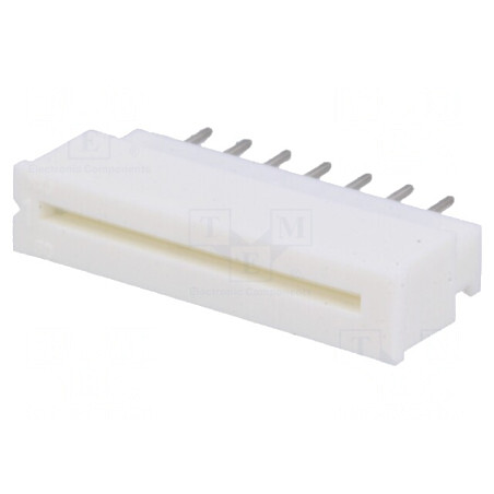 Conector FFC/FPC 14 PIN 200V 1A ZIF THT Cositorit | Electronic-mag.ro | Componente Electronice