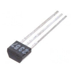 Tranzistor NPN Bipolar 50V 0.1A 0.3W TO92 R1: 22kΩ | Electronic-mag.ro | Componente Electronice