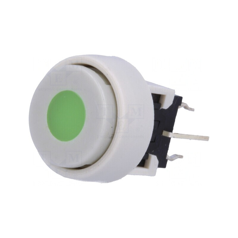 Comutator Tastatură Albă cu LED Verde DPDT | Electronic-mag.ro | Componente Electronice Comutator Tastatură Albă cu LED Verde DPDT | Electronic-mag.ro | Componente Electronice