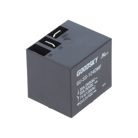 Releu electromagnetic 24VDC 30A PCB | Electronic-mag.ro | Componente Electronice