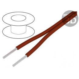 Cablu siliconic roșu 2x0,75mm2 ÖLFLEX® HEAT 180 | Electronic-mag.ro | Componente Electronice
