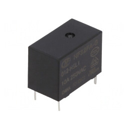 Releu Electromagnetic 12VDC 10A SPST-NO | Electronic-mag.ro | Componente Electronice