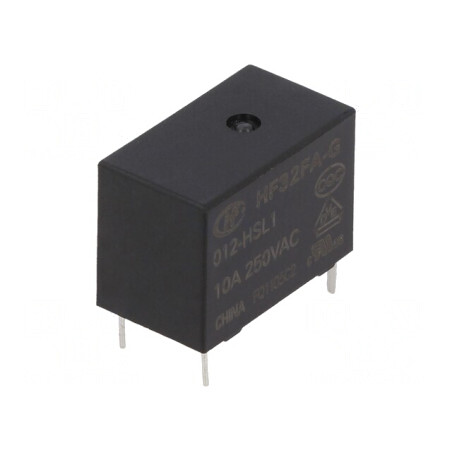 Releu Electromagnetic 12VDC 10A SPST-NO | Electronic-mag.ro | Componente Electronice