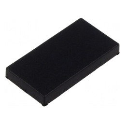 Carcasă turnare 29x55x7mm neagră | Electronic-mag.ro | Componente Electronice