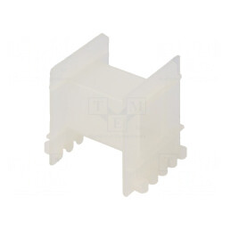 Carcasă fără pini plastic 1 secțiune 29,1mm x 34,1mm | Electronic-mag.ro | Componente Electronice