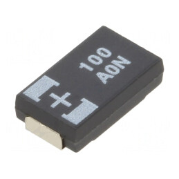 Condensator tantal-polimer 100uF 10V SMD | Electronic-mag.ro | Componente Electronice