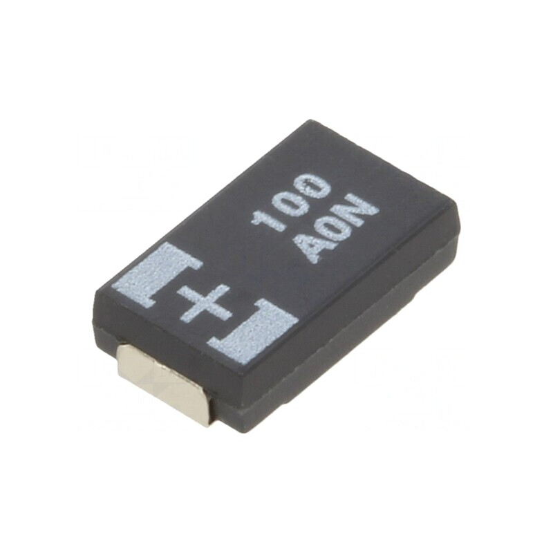 Condensator tantal-polimer 100uF 10V SMD | Electronic-mag.ro | Componente Electronice