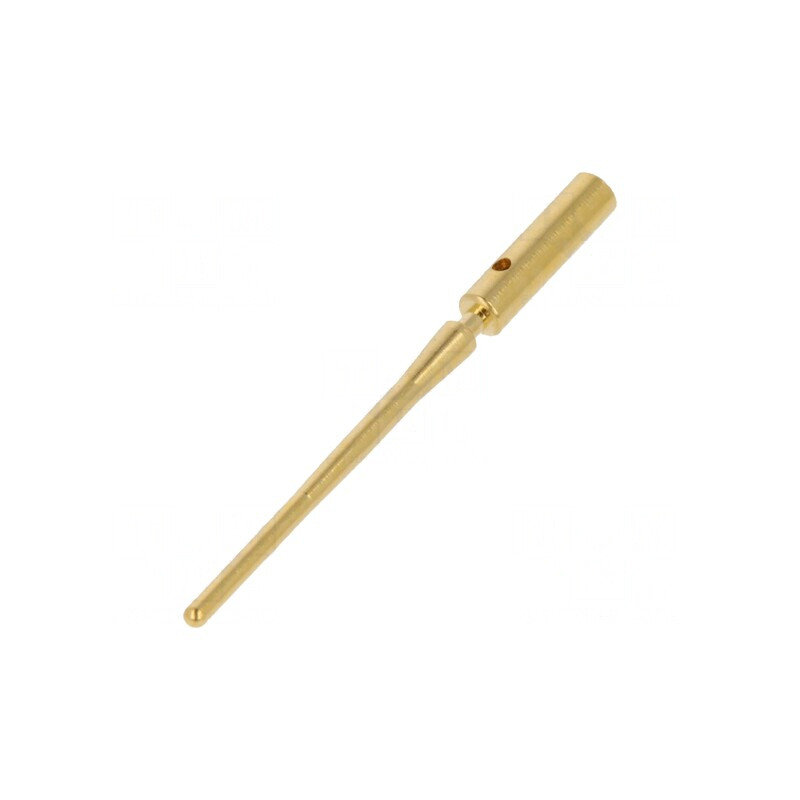 Pin Tată Aurit Crimpat pe Cablu 0,13-0,25mm² | Electronic-mag.ro | Componente Electronice