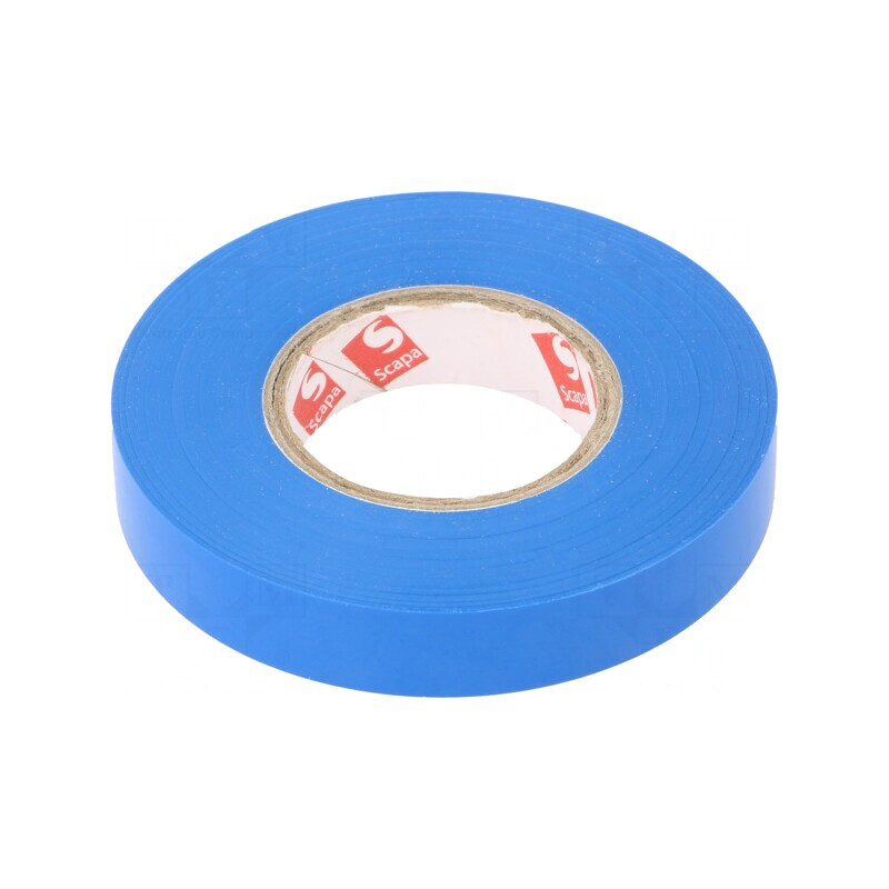 Bandă electroizolantă albastră 12mm x 25m | Electronic-mag.ro | Componente Electronice
