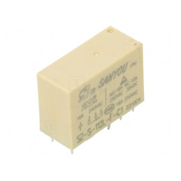 Releu Electromagnetic SPDT 12VDC 16A | Electronic-mag.ro | Componente Electronice