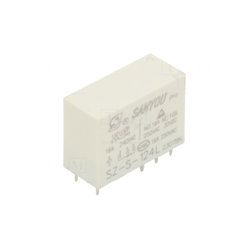 Releu Electromagnetic SPDT 24VDC 16A | Electronic-mag.ro | Componente Electronice