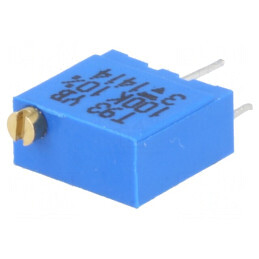 Potențiometru Multitură 100kΩ 500mW THT ±10% | Electronic-mag.ro | Componente Electronice