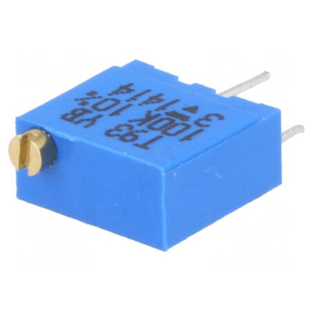 Potențiometru Multitură 100kΩ 500mW THT ±10% | Electronic-mag.ro | Componente Electronice