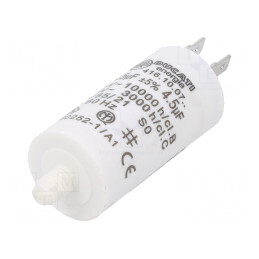Condensator pentru Motoare 4.5uF 425VAC | Electronic-mag.ro | Componente Electronice