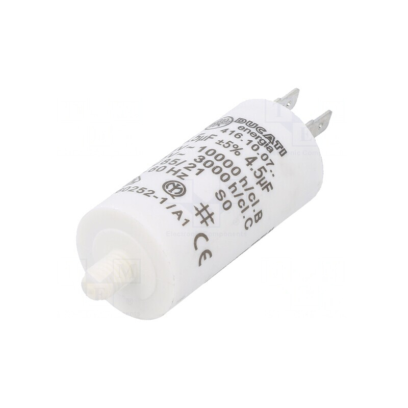 Condensator pentru Motoare 4.5uF 425VAC | Electronic-mag.ro | Componente Electronice Condensator pentru Motoare 4.5uF 425VAC | Electronic-mag.ro | Componente Electronice