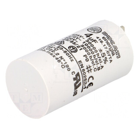 Condensator Motor 4uF 475VAC ±5% | Electronic-mag.ro | Componente Electronice