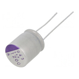 Condensator Polimeric 1200uF 4V THT | Electronic-mag.ro | Componente Electronice