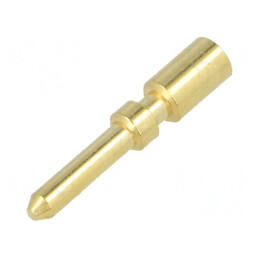 Pin tată crimpat 2mm pentru cablu 1-2,5mm² | Electronic-mag.ro | Componente Electronice